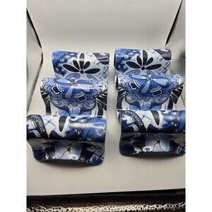 Prepara Melamine Plastic Multiple Taco Holder Stands Reversible Set of 2